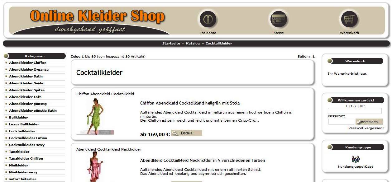 Cocktailkleid online kaufen: worauf es ankommt